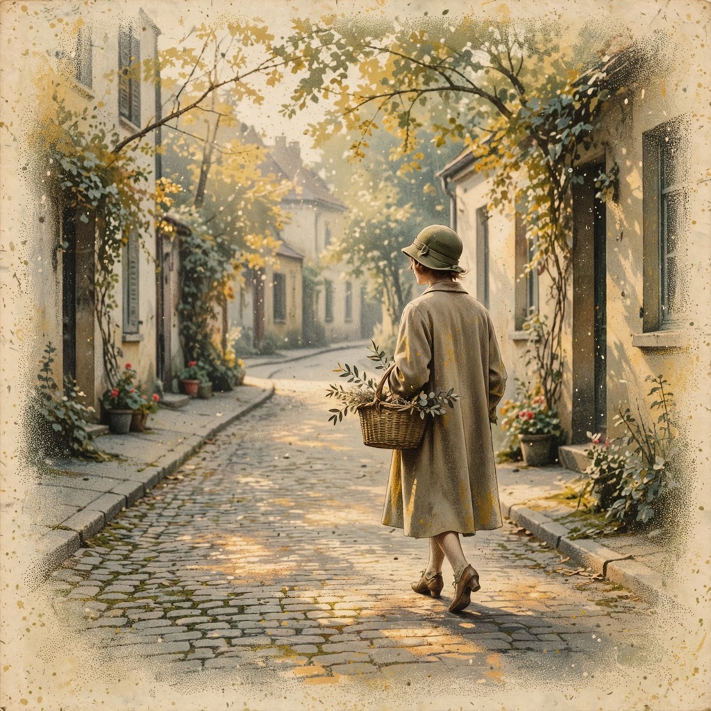 The Naturist Chromolithograph style rendered with muse-image-1.0