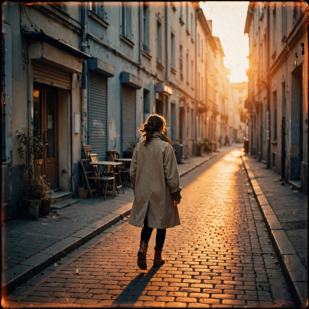 The Amber Analog Intimacy style rendered with muse-image-1.0