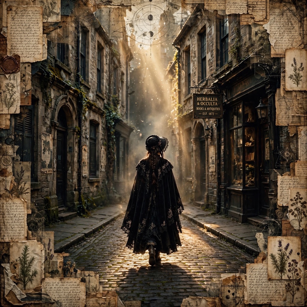 The Metaphysical-Assemblage-Gothic style rendered with muse-image-1.0