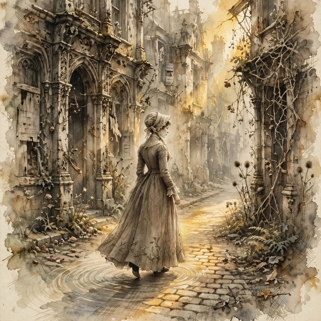 The Spectral Victorian style rendered with muse-image-1.0