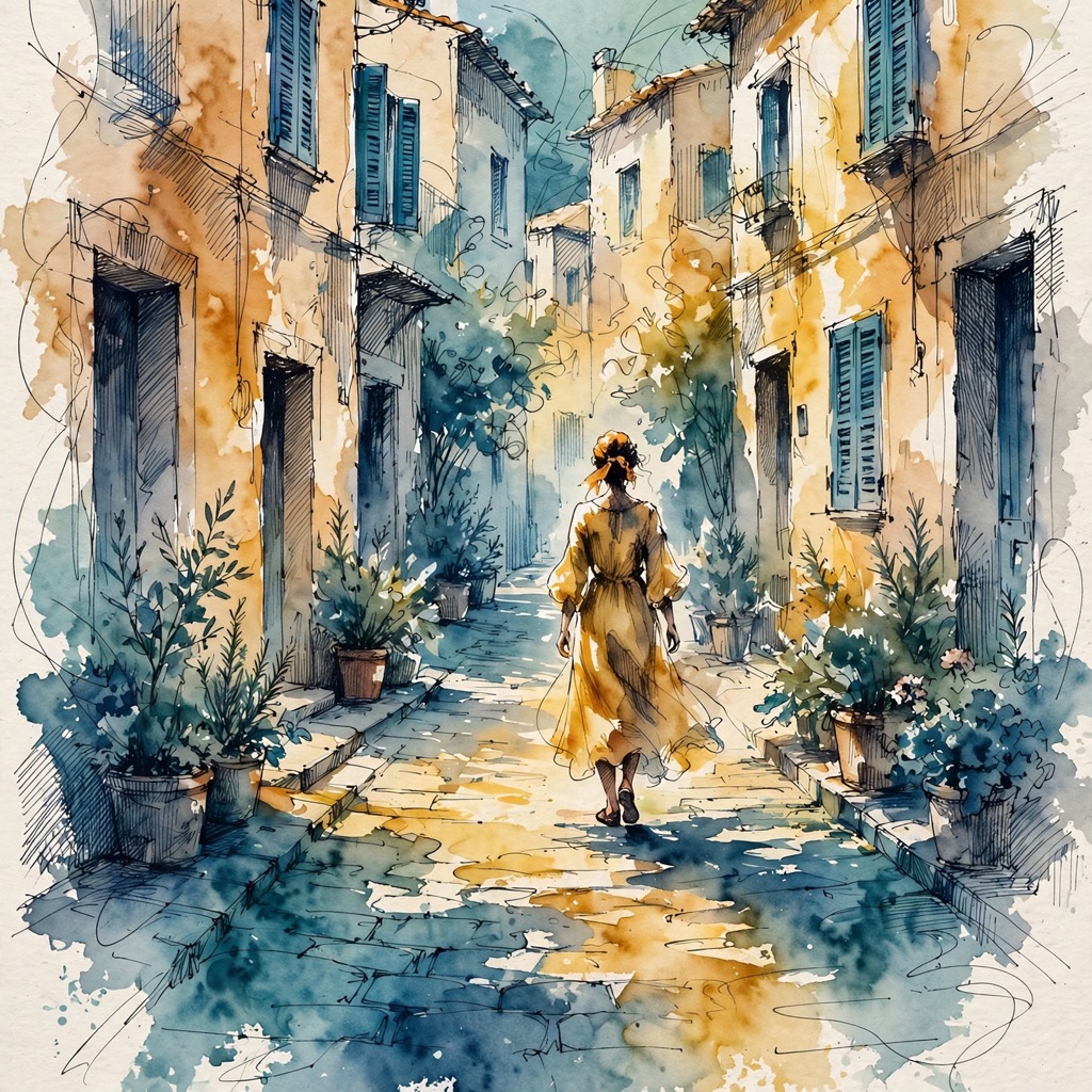 The Adriatic Wash style rendered with muse-image-1.0