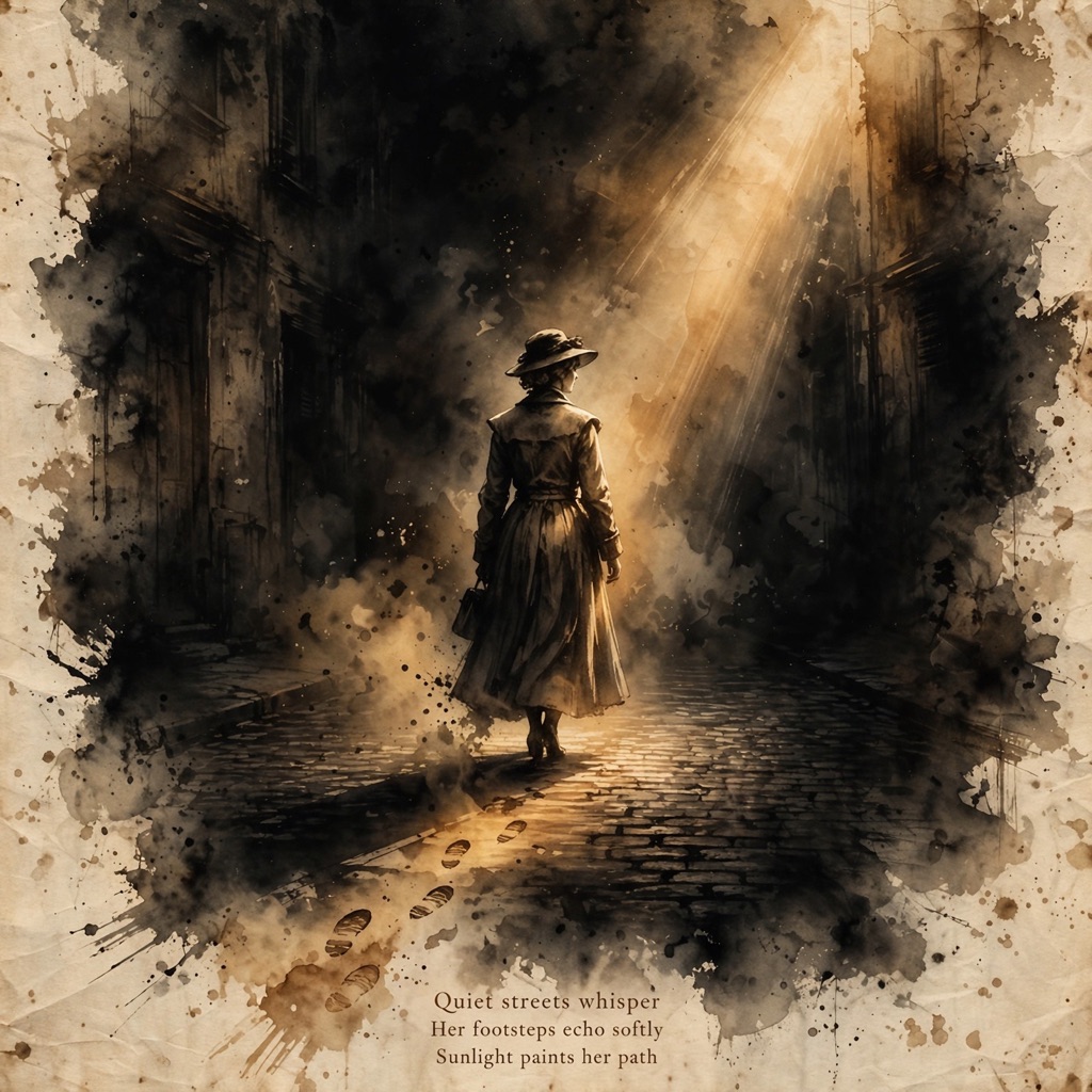 The Antiquarian Poster Wash style rendered with muse-image-1.0