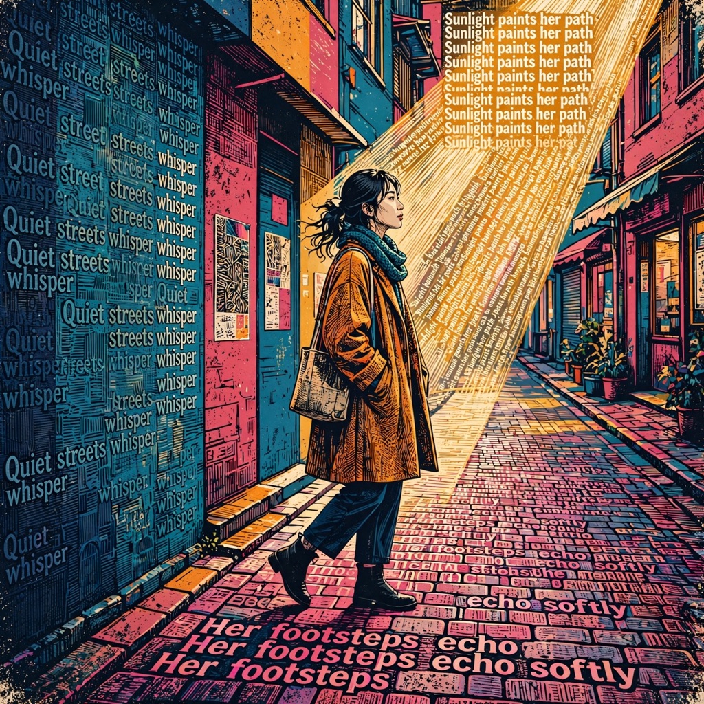 The TypographicPrimal style rendered with muse-image-1.0