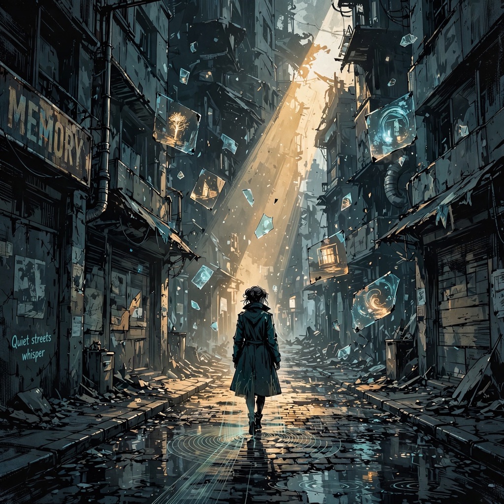 The Graphic Novel style rendered with muse-image-1.0