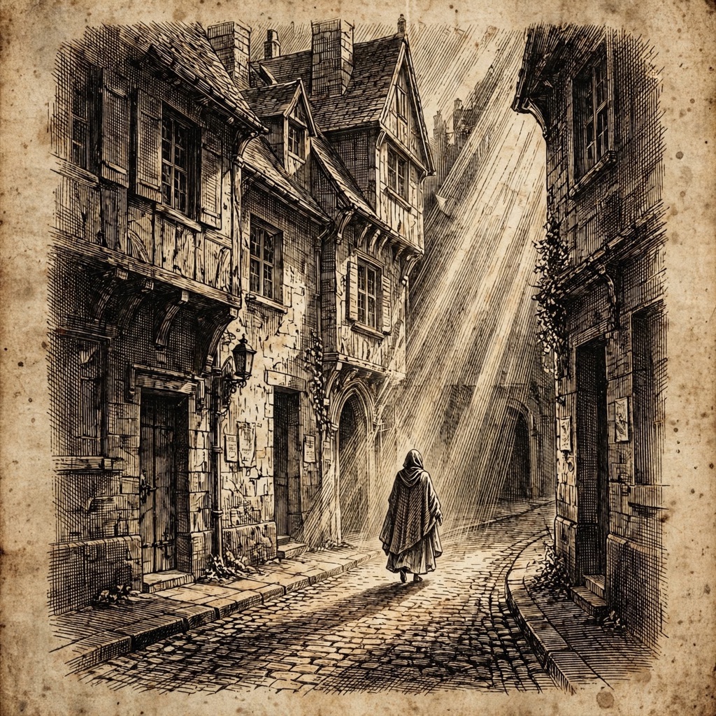The Gothic Engravure style rendered with muse-image-1.0