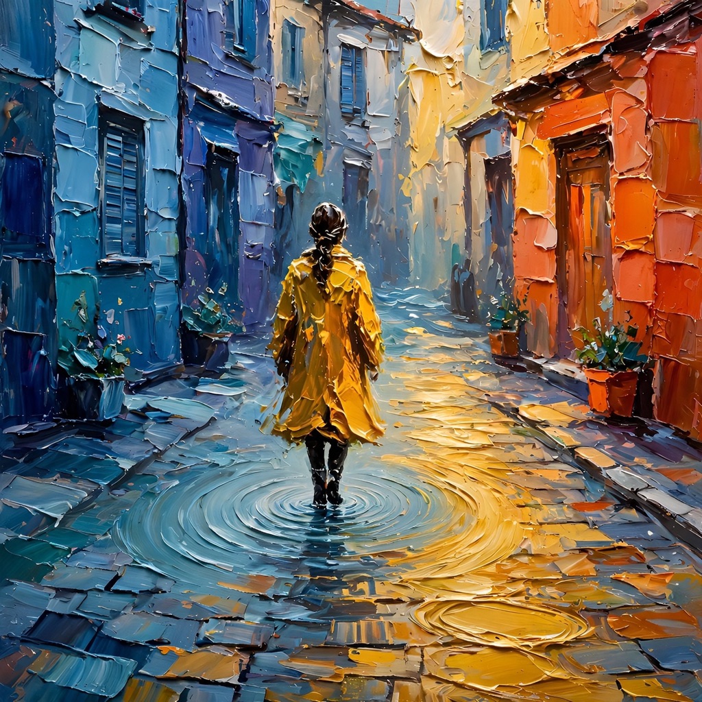 The MagicalImpasto style rendered with muse-image-1.0