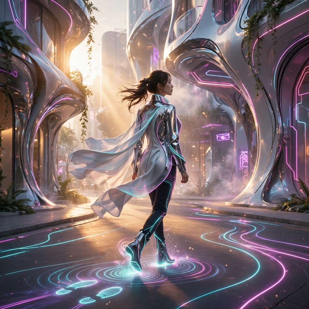 The ChromeFuturism style rendered with muse-image-1.0