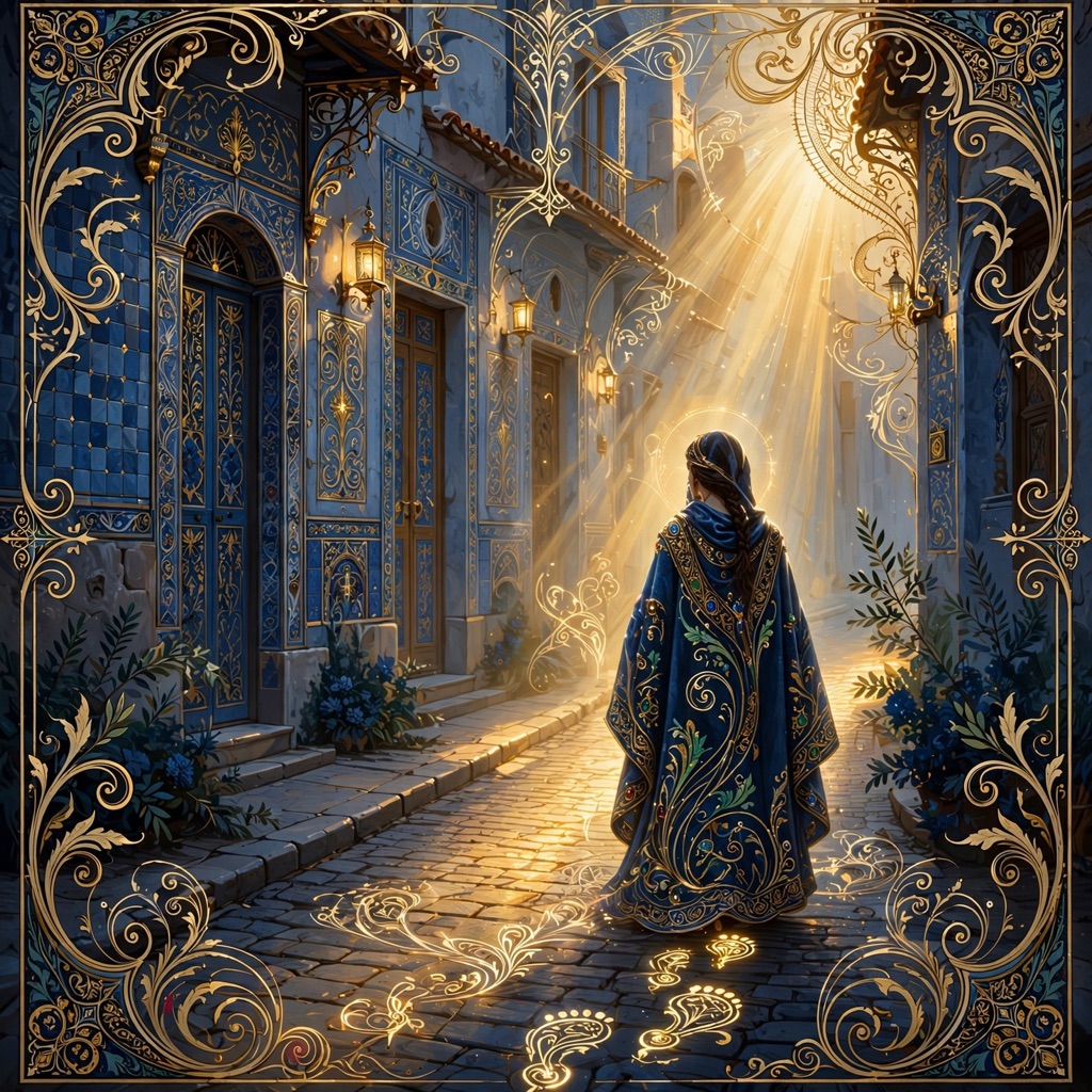 The Byzantine luminosity style rendered with muse-image-1.0