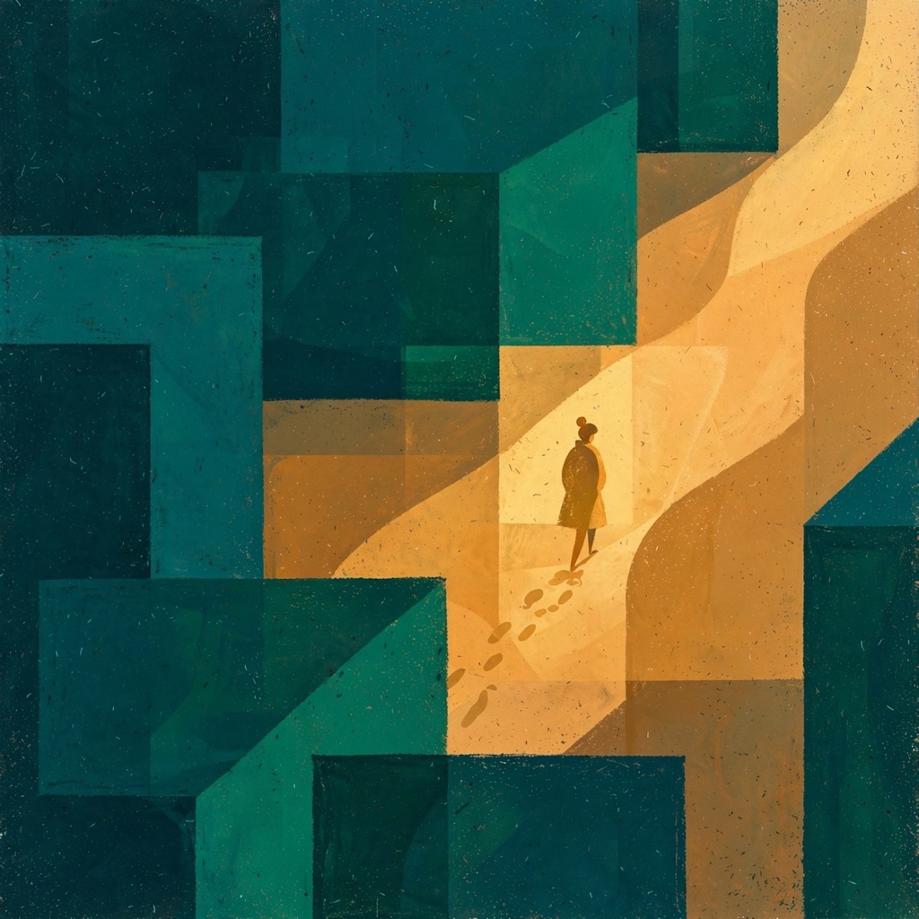 The Warm Modernist Reduction style rendered with muse-image-1.0