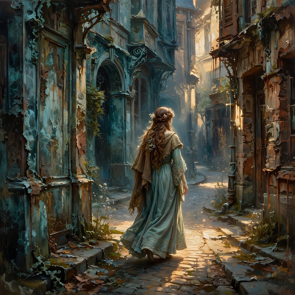 The Oxidized Reverence style rendered with muse-image-1.0