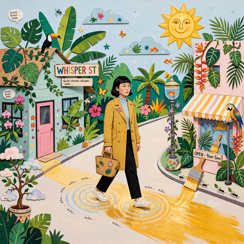 The Primitive Surrealist Paradise style rendered with muse-image-1.0