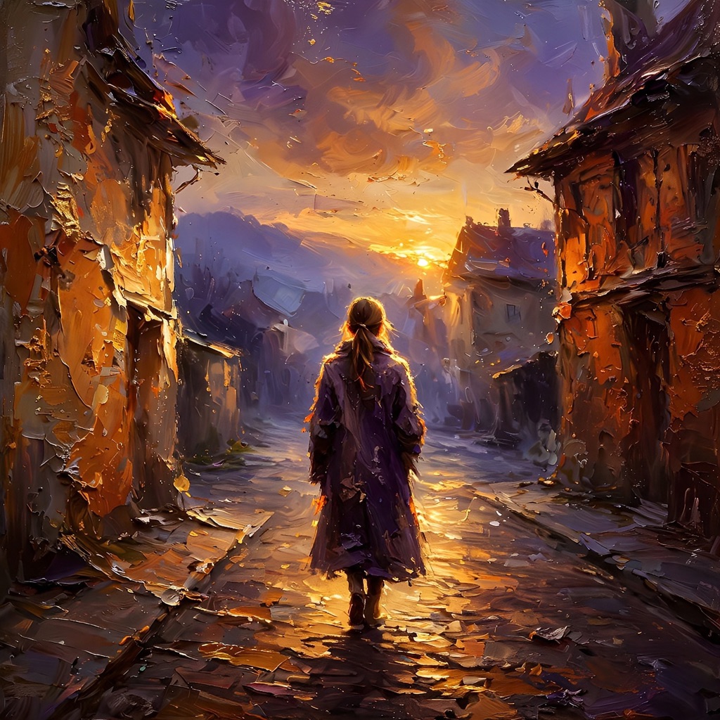 The Western Sunset style rendered with muse-image-1.0