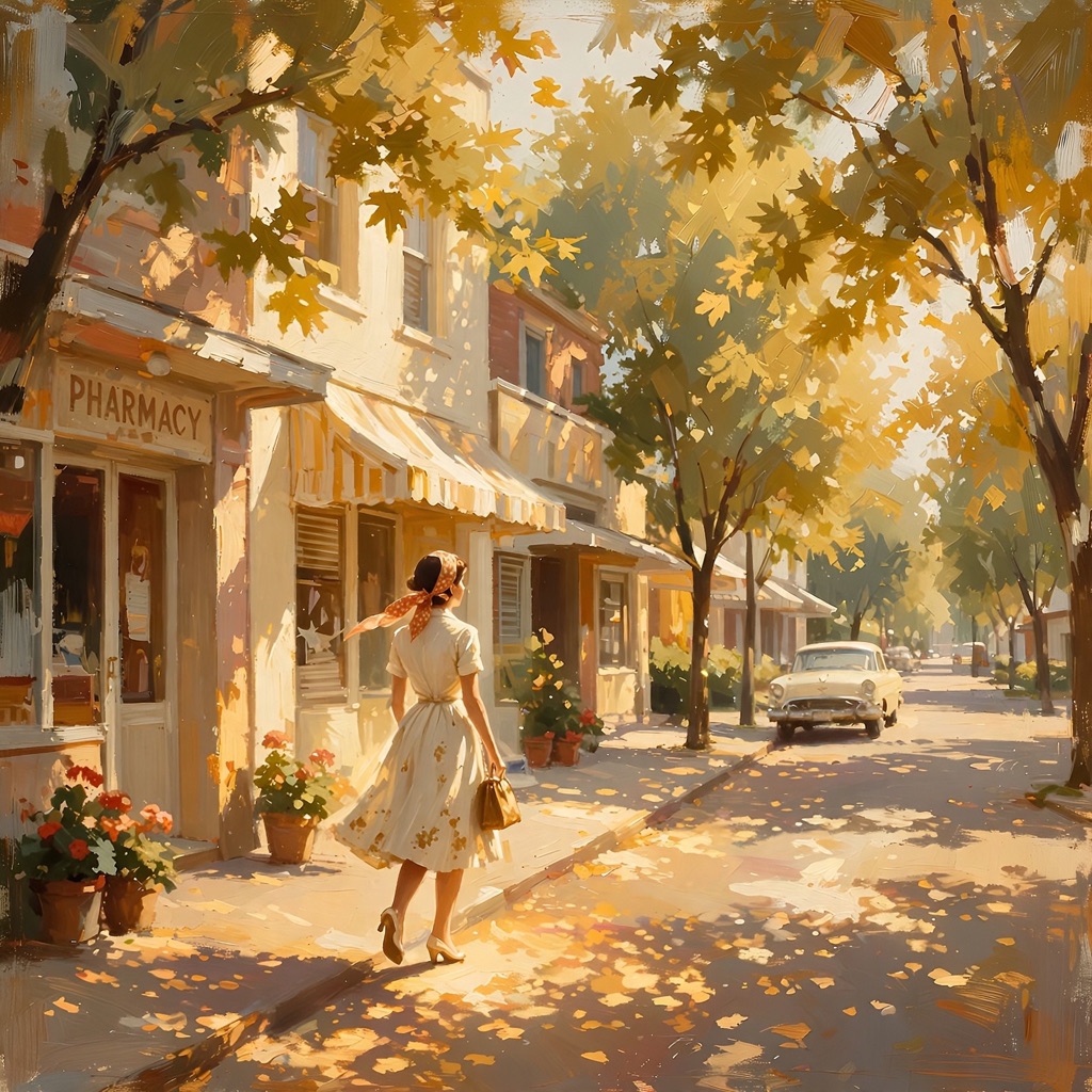 The Radiant Ochre Luminism style rendered with muse-image-1.0
