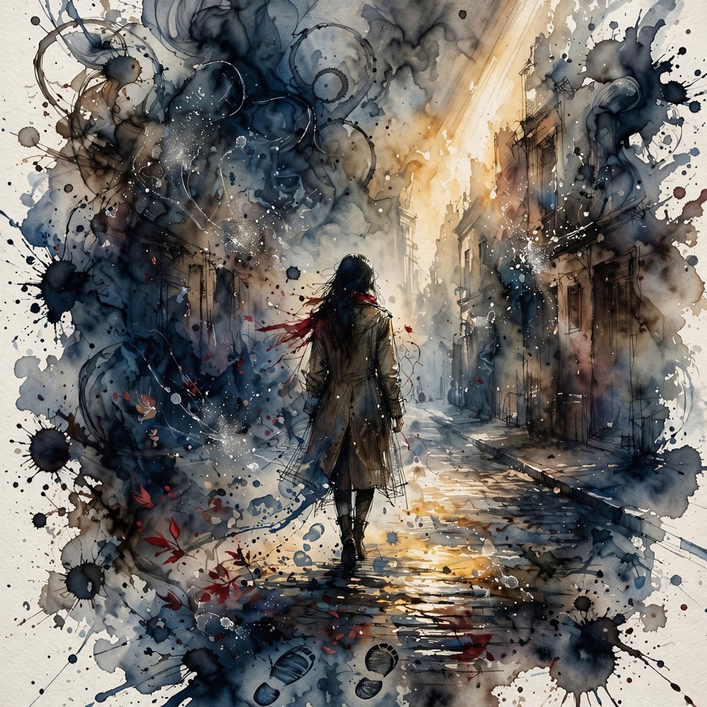 The Inksplash style rendered with muse-image-1.0