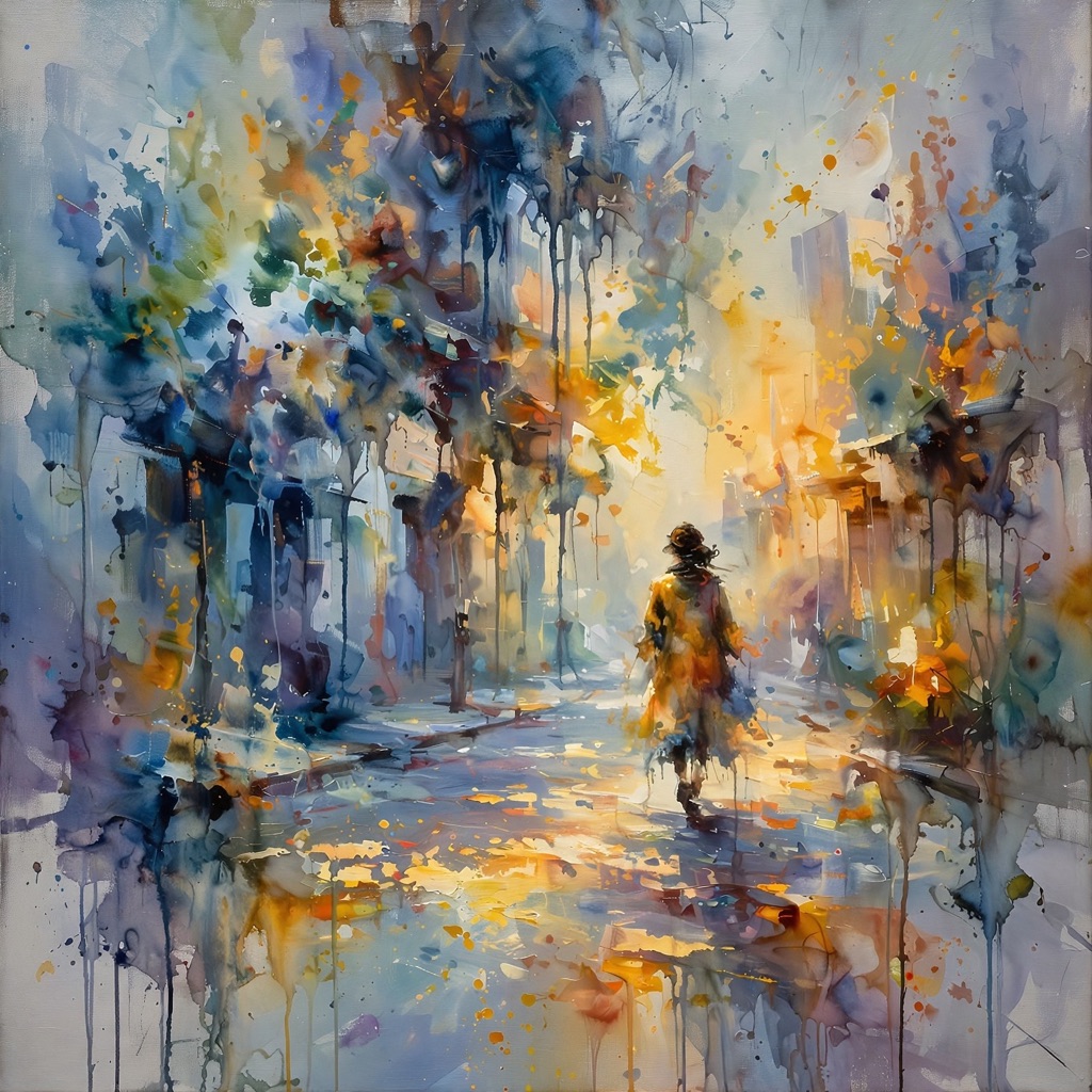 The Atmospheric-Gestural Luminism style rendered with muse-image-1.0