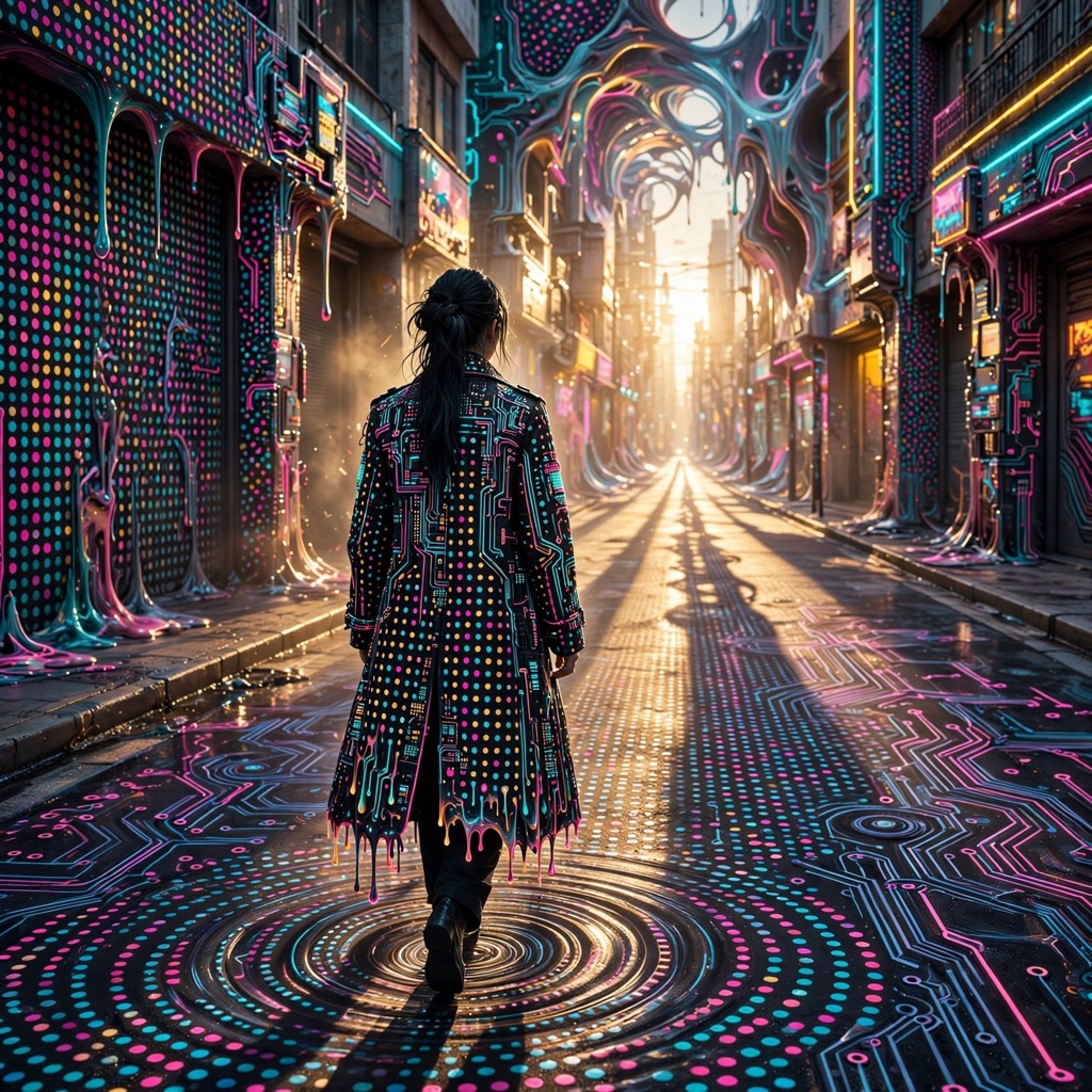 The Surrealitech style rendered with muse-image-1.0