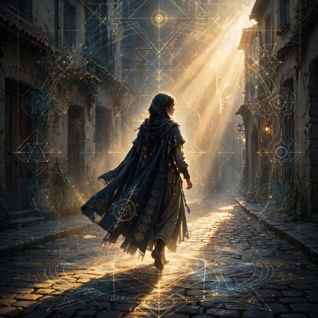 The MystcalGeometry style rendered with muse-image-1.0