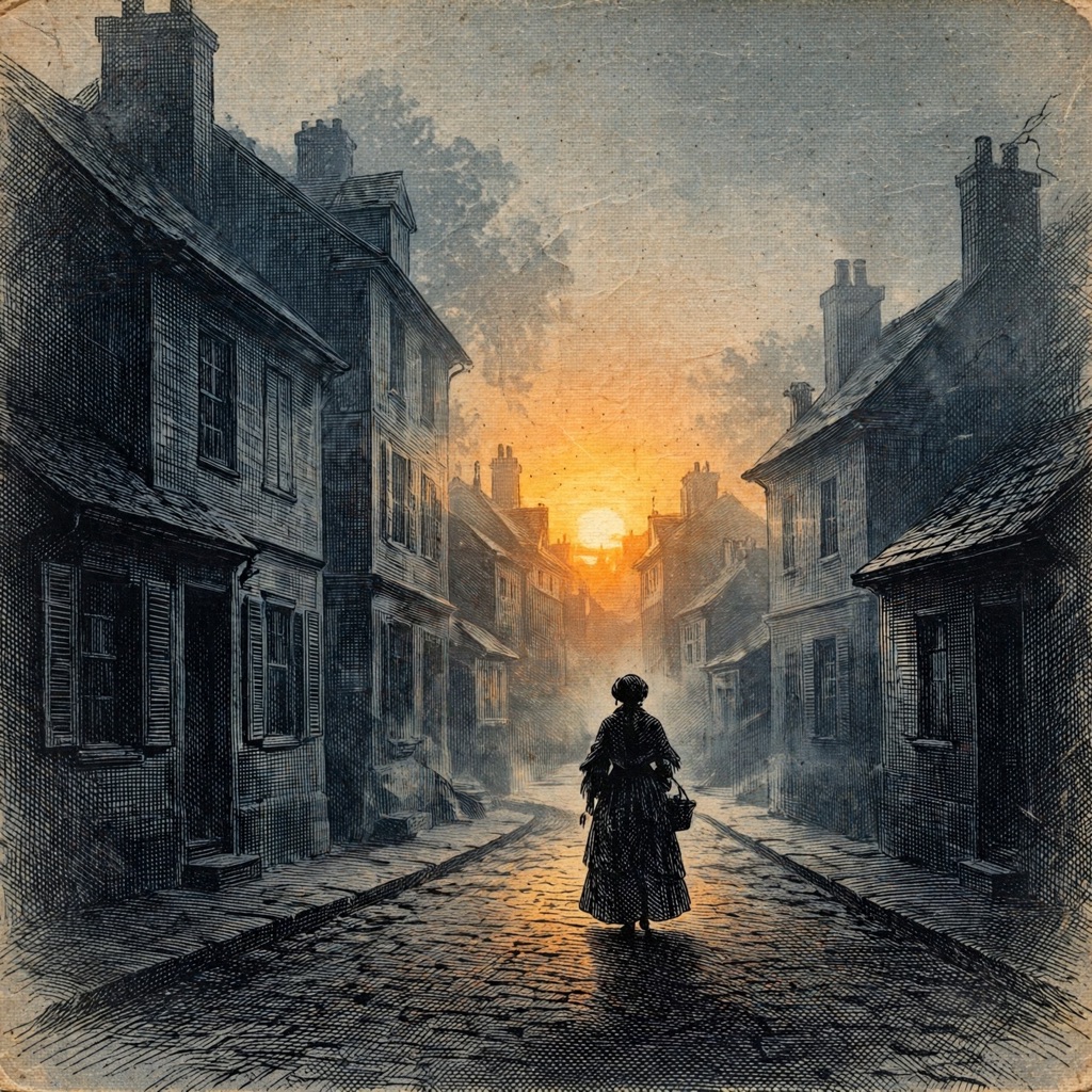 The Engraved Postcard Haze style rendered with muse-image-1.0