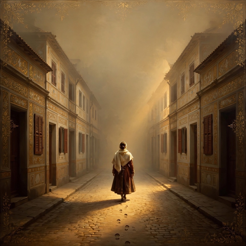 The Gilded Chiaroscuro Glamour style rendered with muse-image-1.0