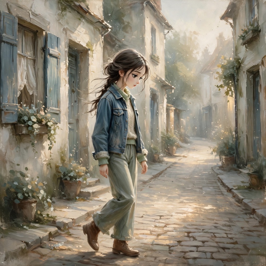 The Pastoral Melancholy style rendered with muse-image-1.0