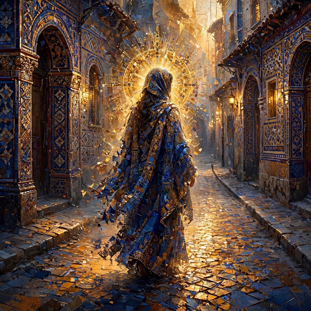 The Tesserae Scripturalism style rendered with muse-image-1.0