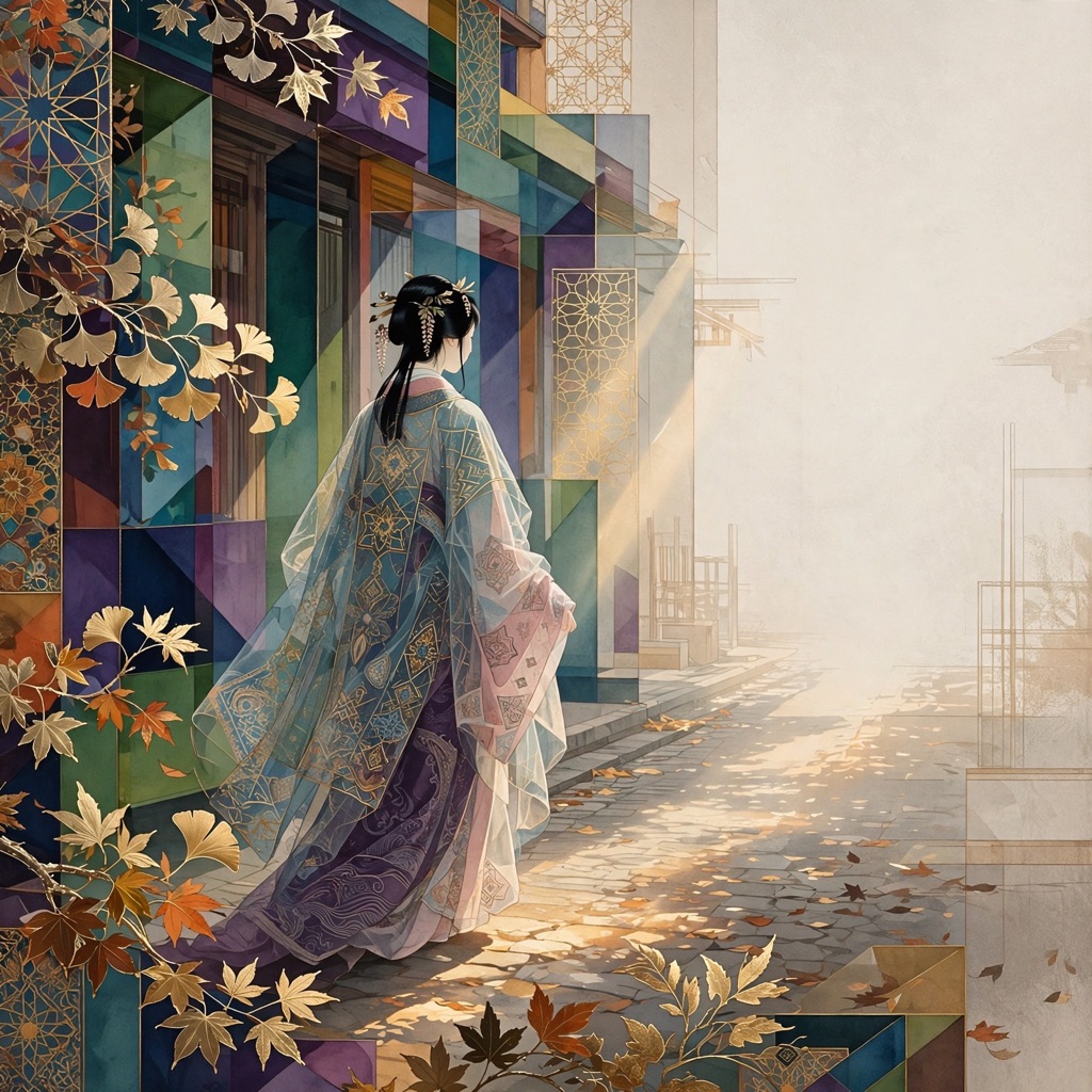The Heian-Jewel style rendered with muse-image-1.0