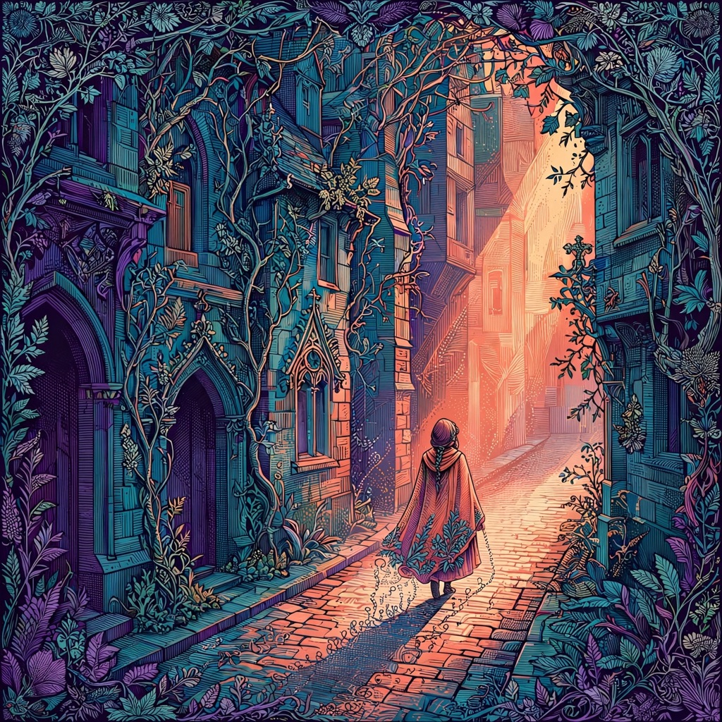 The Luminous Gothic Filigree style rendered with muse-image-1.0
