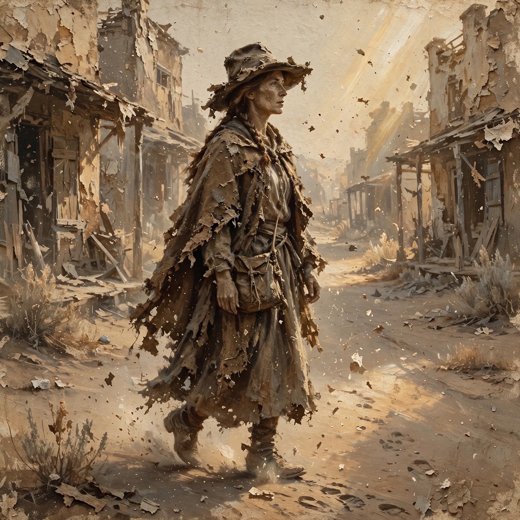 The Frontier Decay style rendered with muse-image-1.0