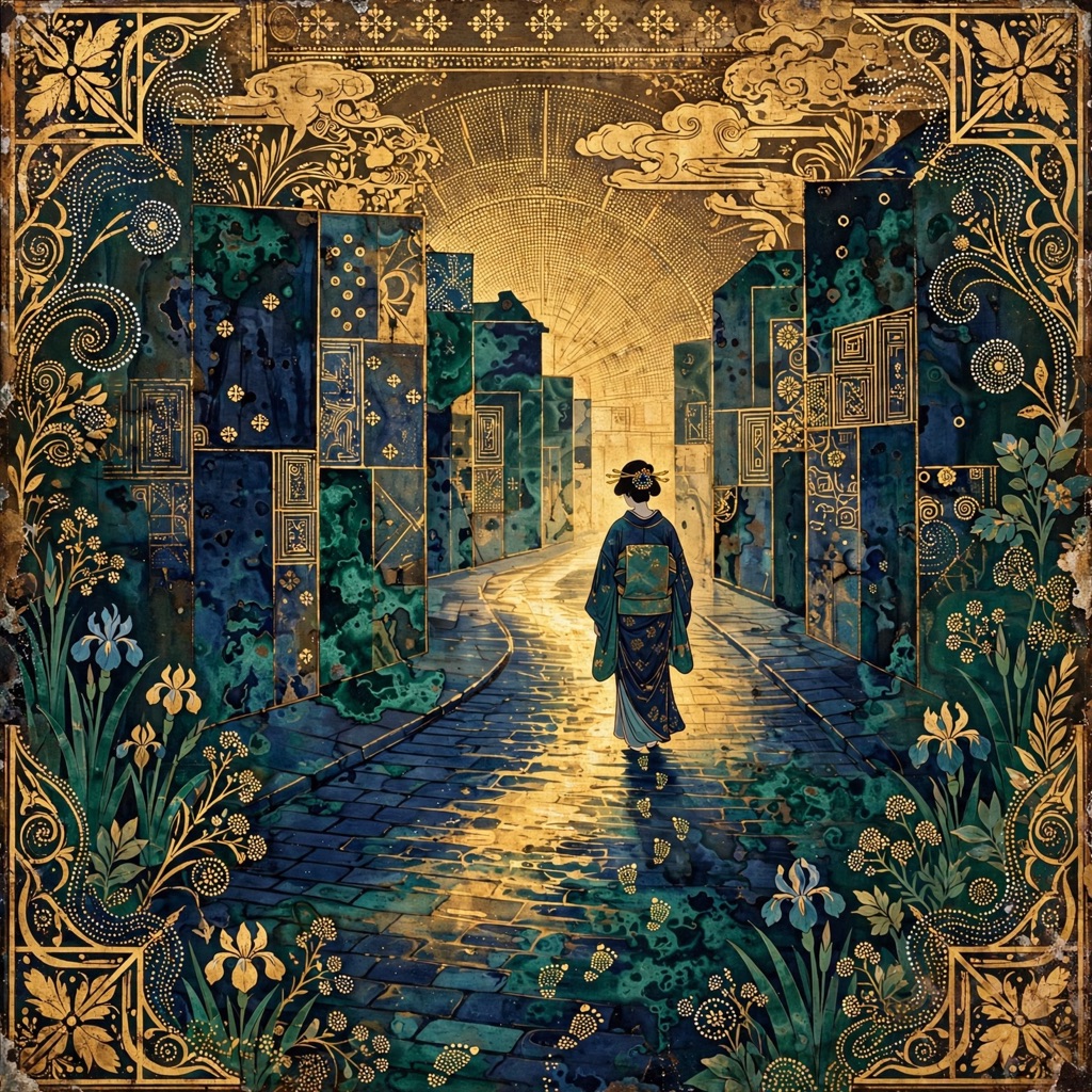The Gilt-Field Reverence style rendered with muse-image-1.0