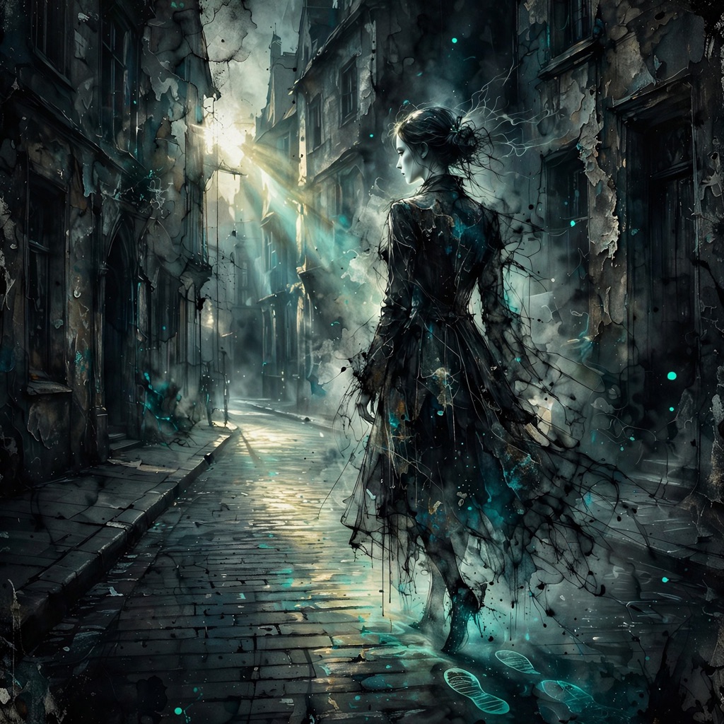The Spectral Ink Gothic style rendered with muse-image-1.0