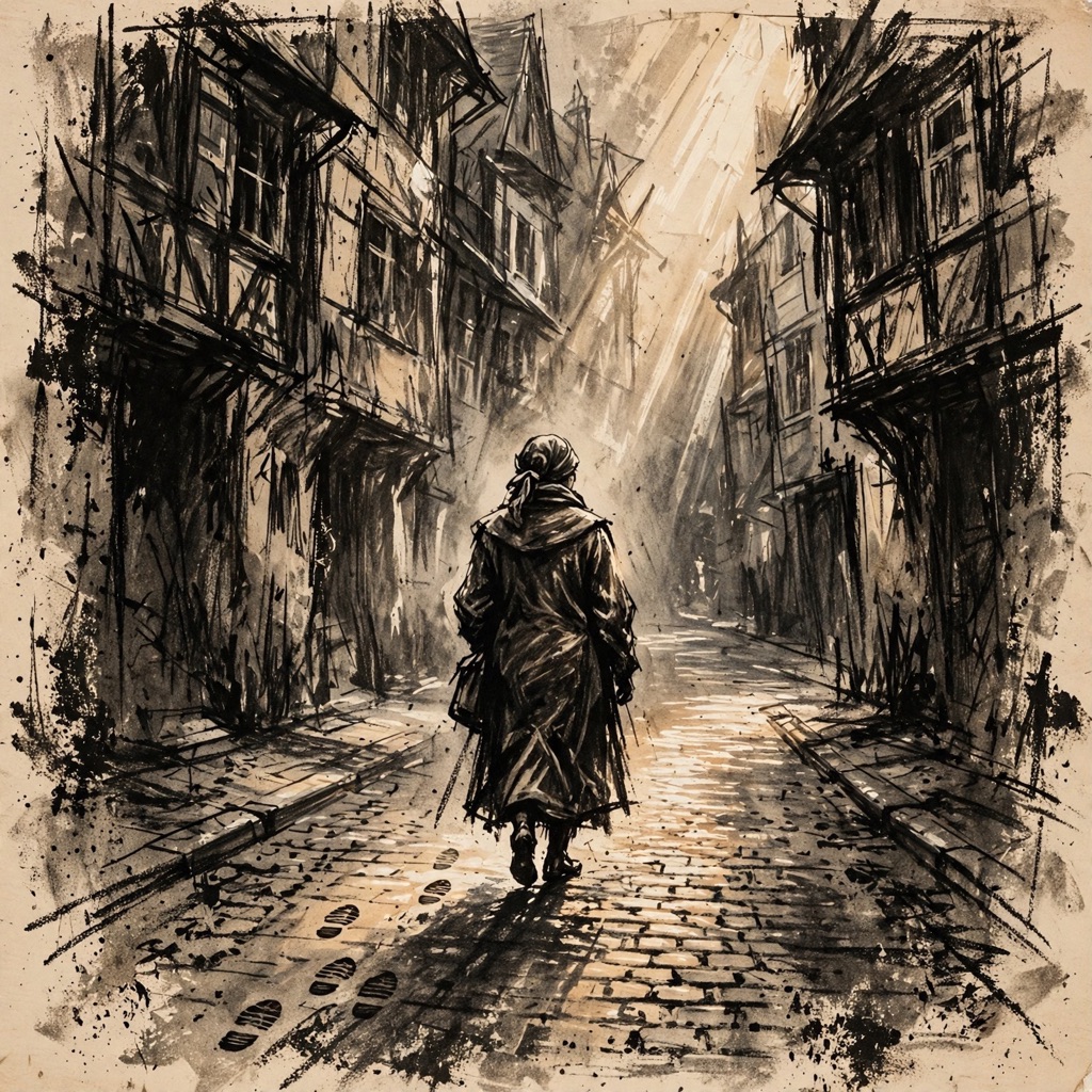 The Urgent Charcoal Gravitas style rendered with muse-image-1.0