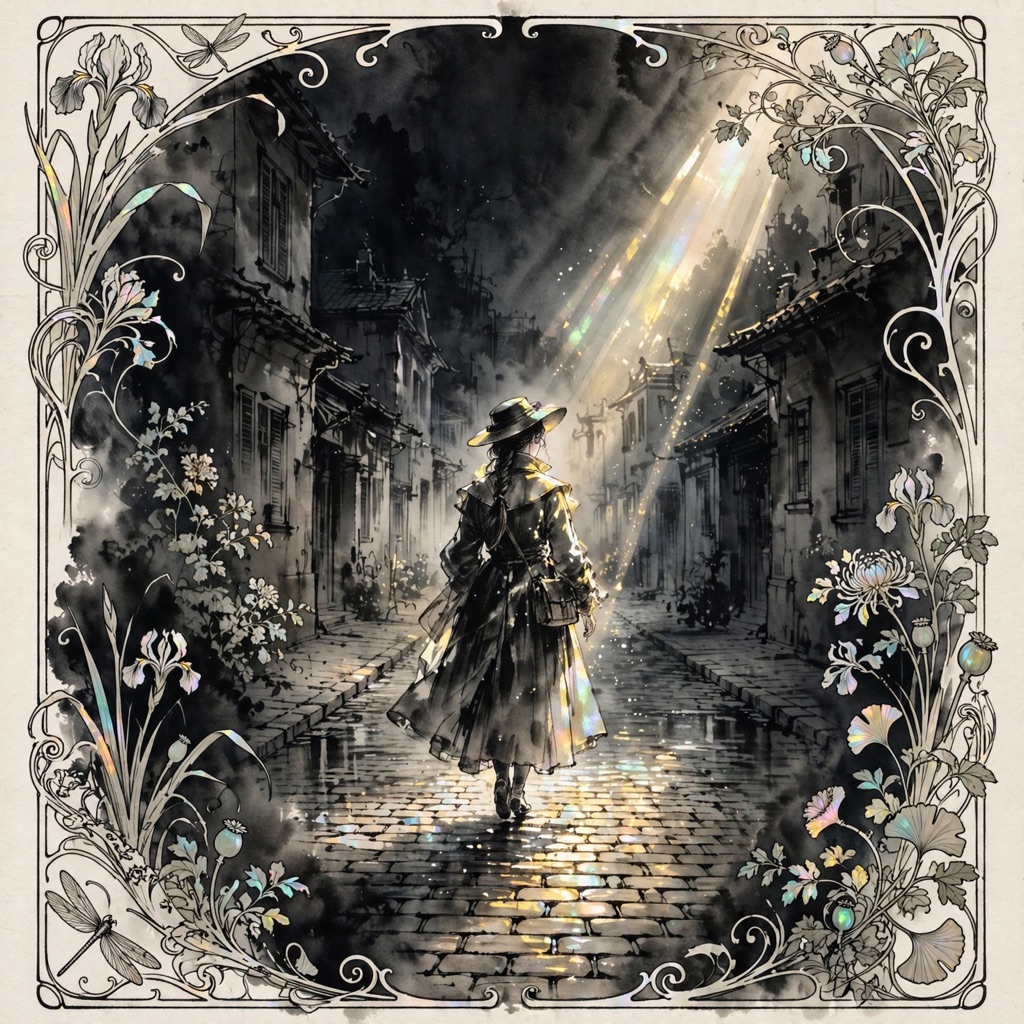 The Crystalline Nocturne style rendered with muse-image-1.0