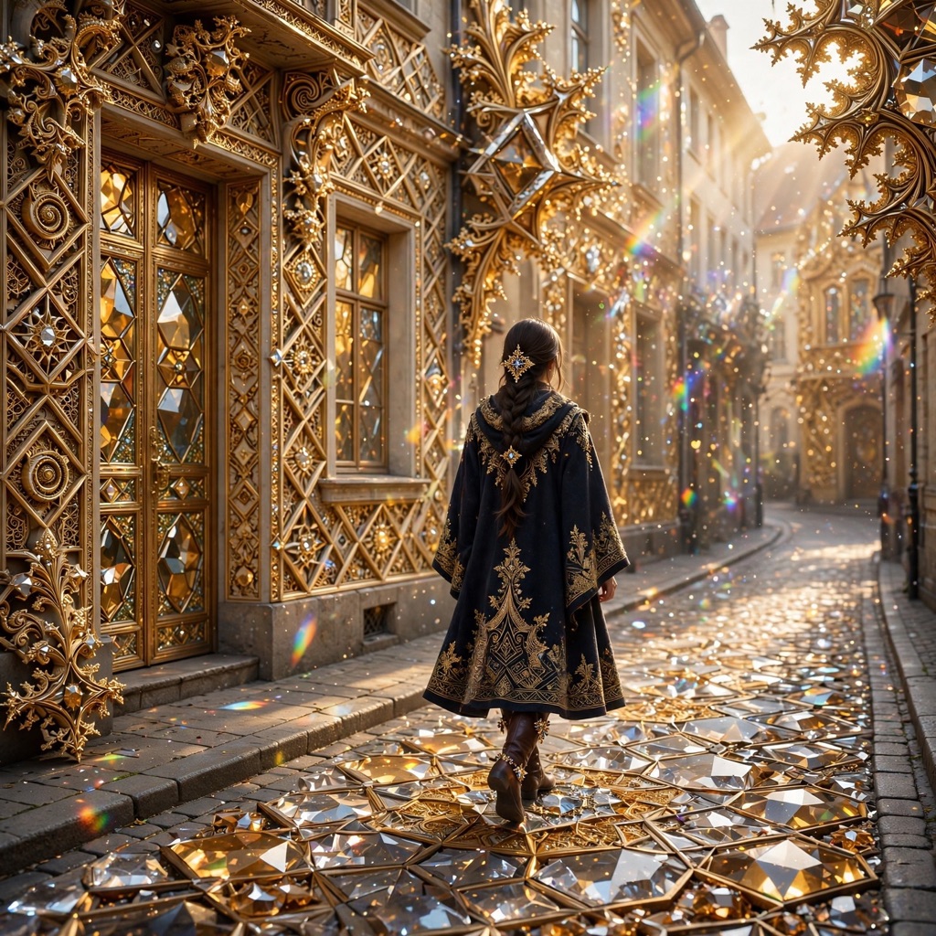The Crystalline style rendered with muse-image-1.0