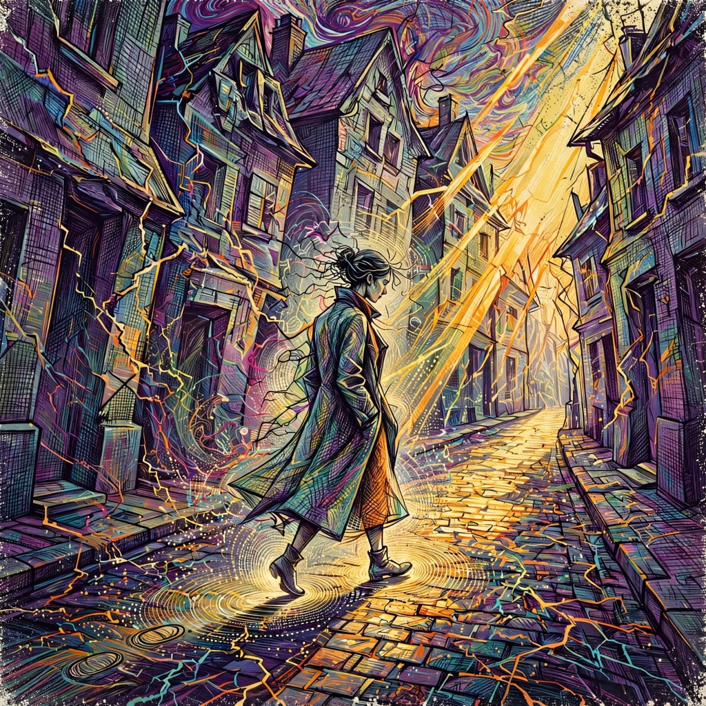 The Psycho-Linear style rendered with muse-image-1.0