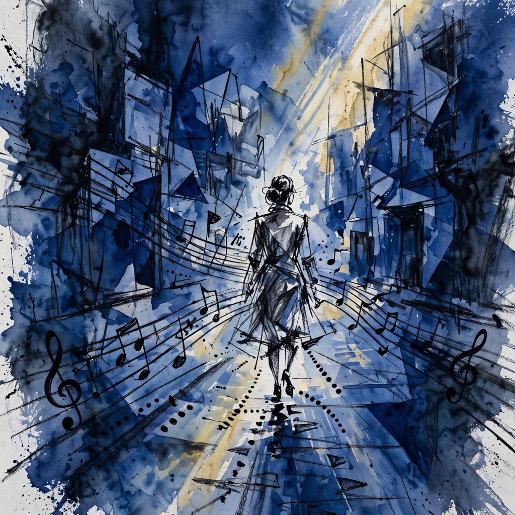 The Midnight Charcoal Cadence style rendered with muse-image-1.0