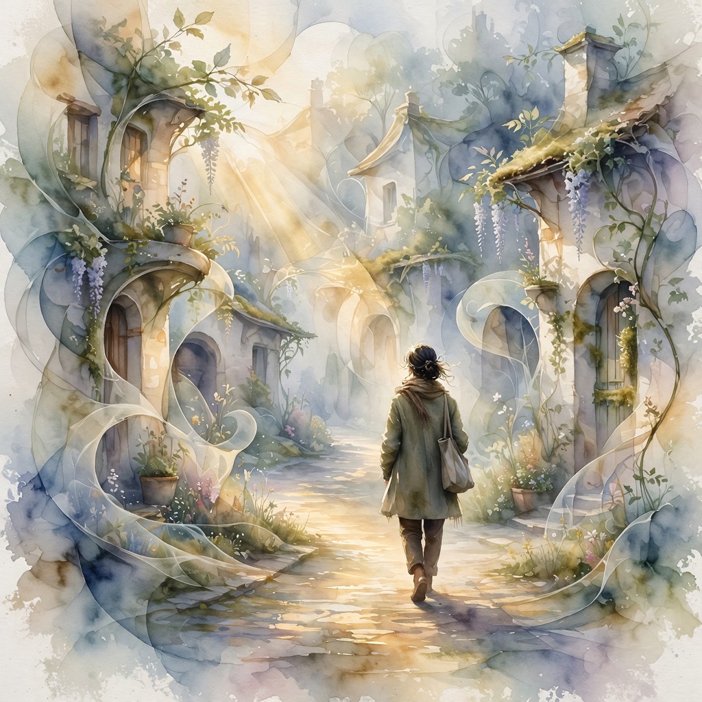 The AtmosphericSerenity style rendered with muse-image-1.0