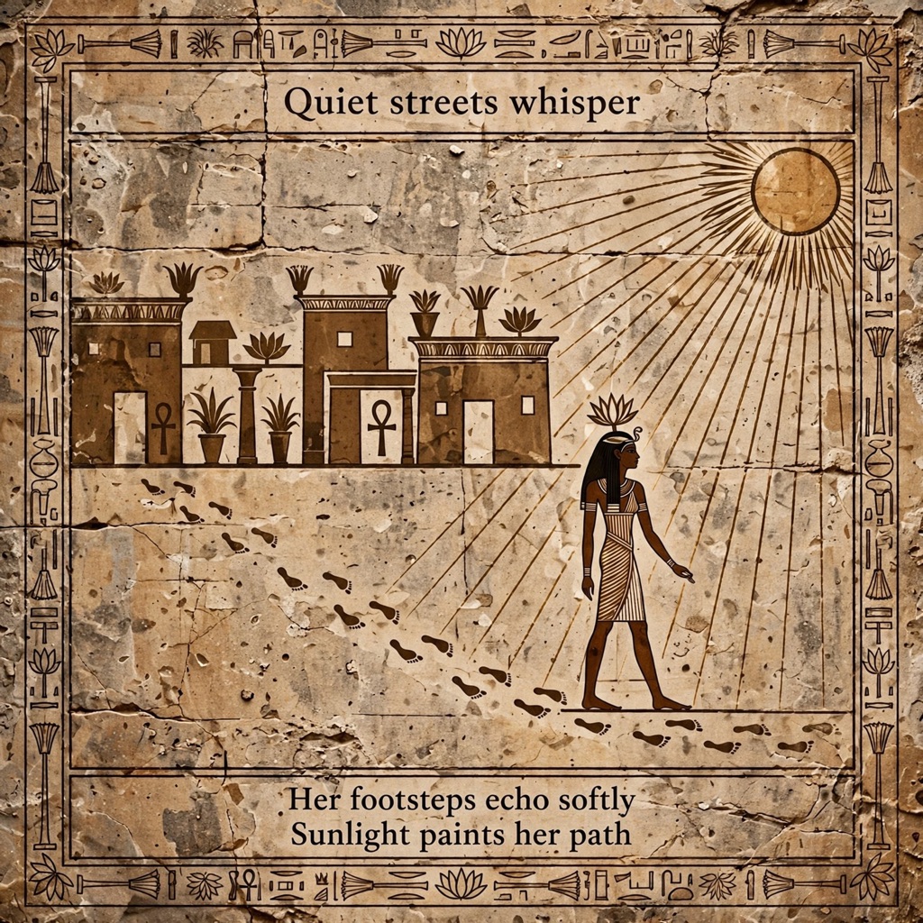 The Hieratic style rendered with muse-image-1.0