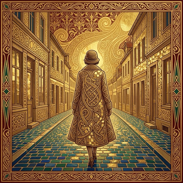 The Scored Gilt Gouache style rendered with Nano Banana 2.1